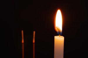 線香とローソク